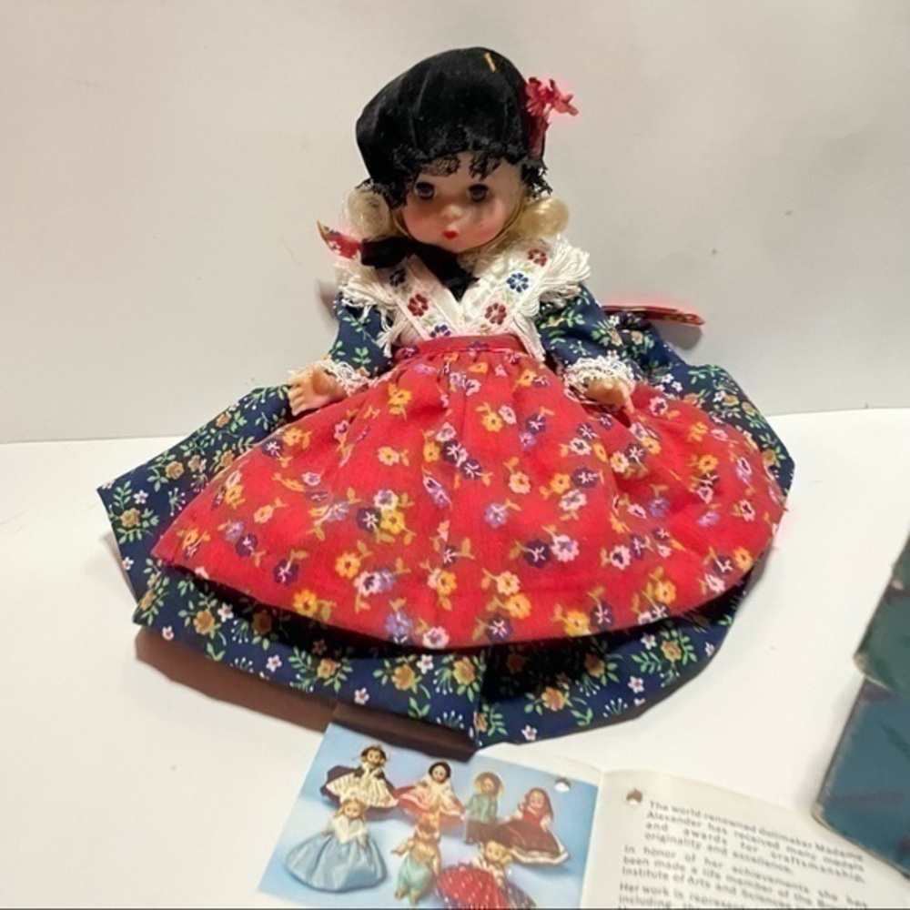 Madame Alexander Germany 563 Mini Doll Collectible in Box Vintage